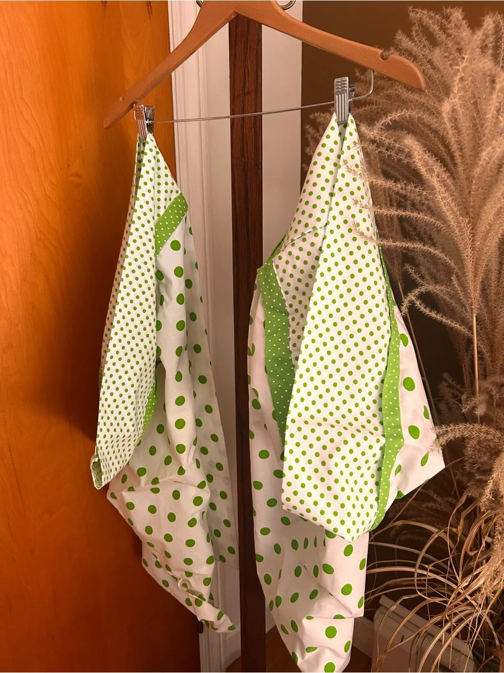 Pair of Vintage Pillowcases - Standard